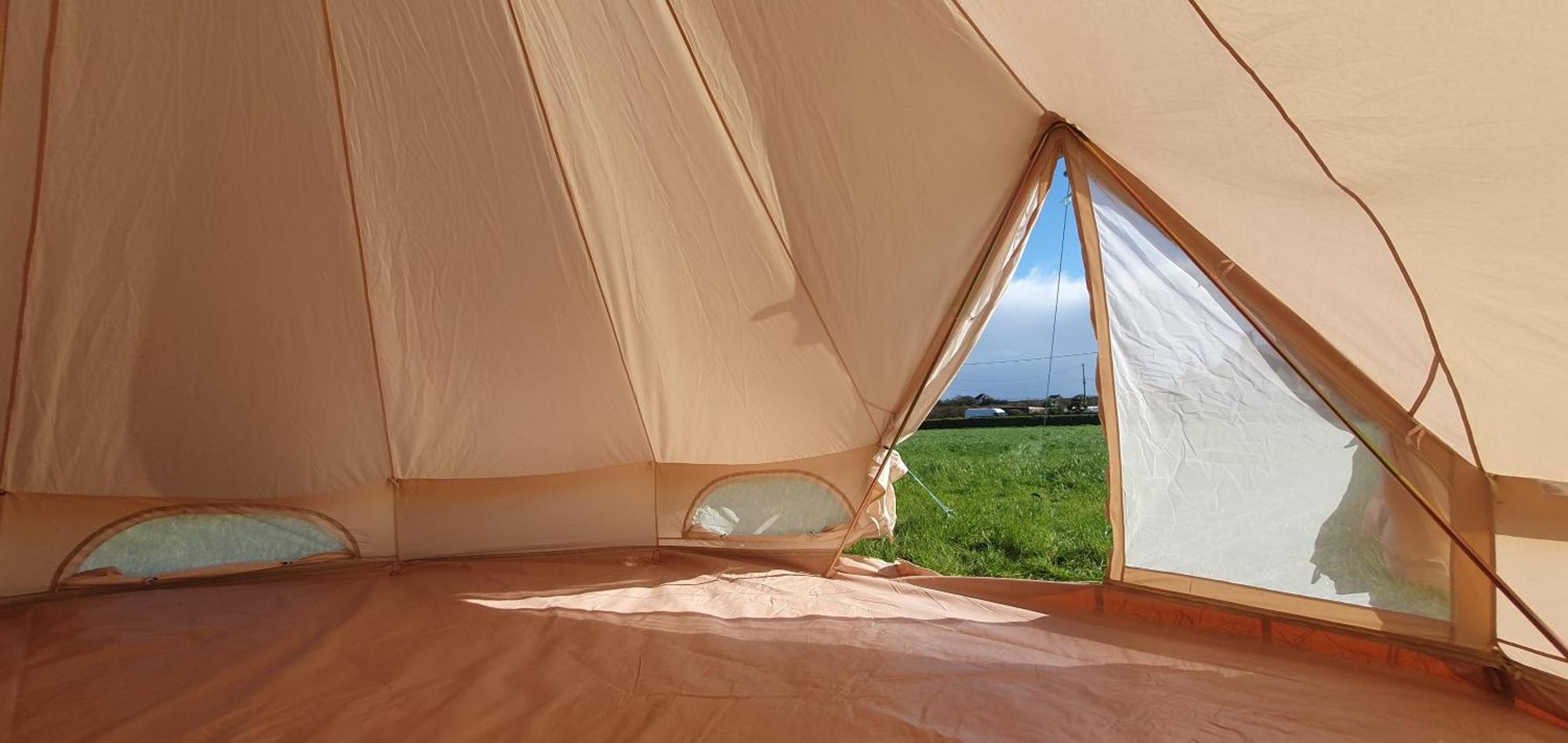 Trevena Cross Glamping & Camping เฮลสตัน ภายนอก รูปภาพ