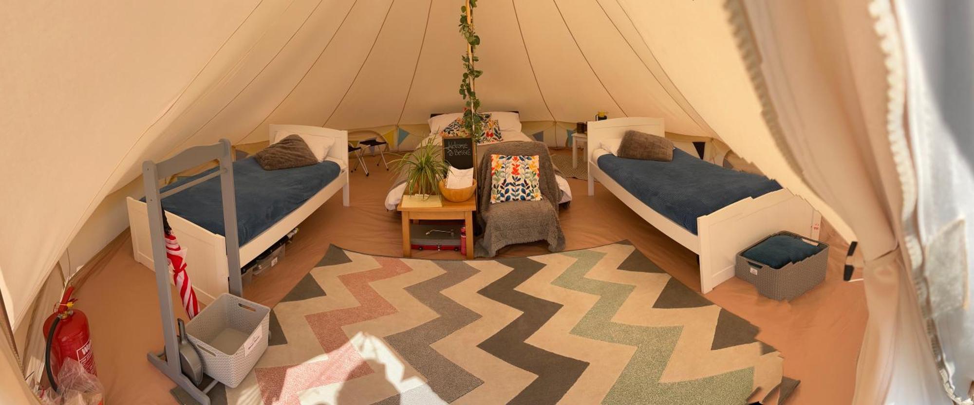 Trevena Cross Glamping & Camping เฮลสตัน ภายนอก รูปภาพ